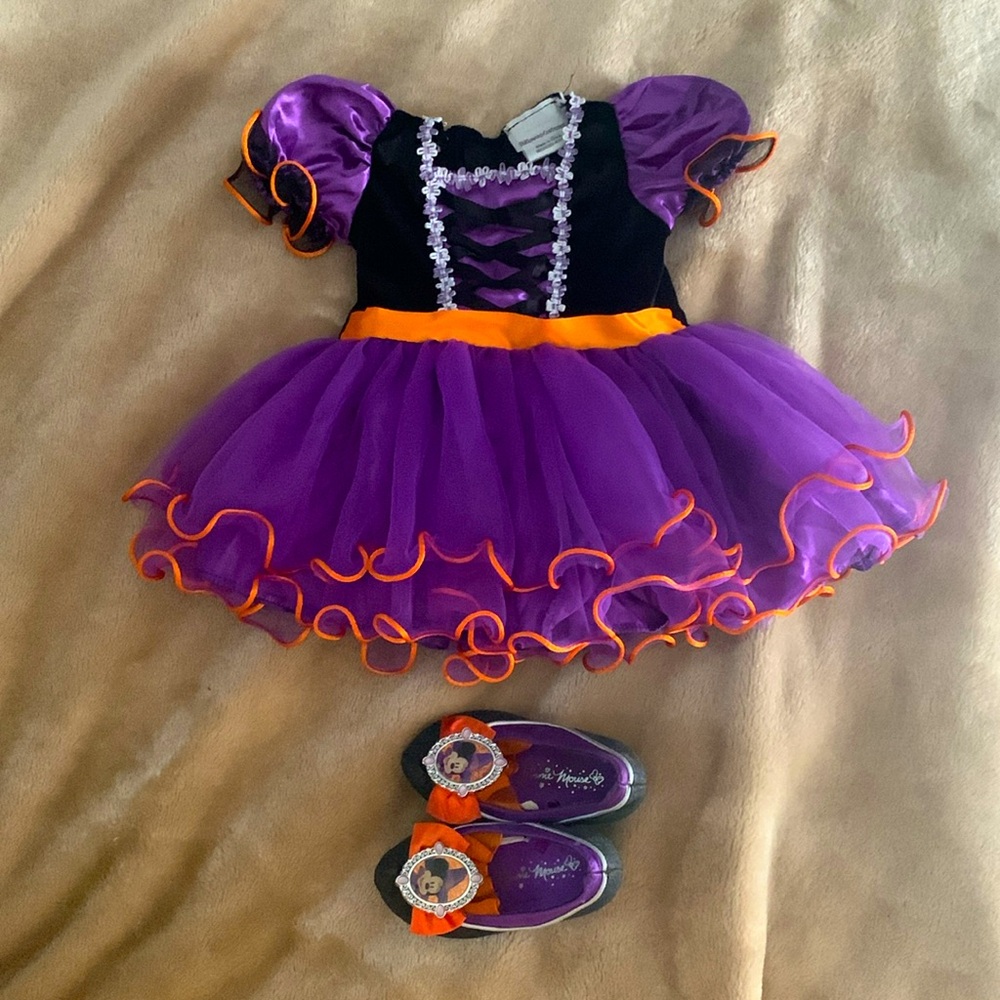 Purple and Orange Kids Halloween Costume